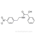 (αR) - 알파 - 하이드 록시 -N- [2- (4- 니트로 페닐) 에틸] 벤젠 아세트 아미드 CAS 521284-19-5